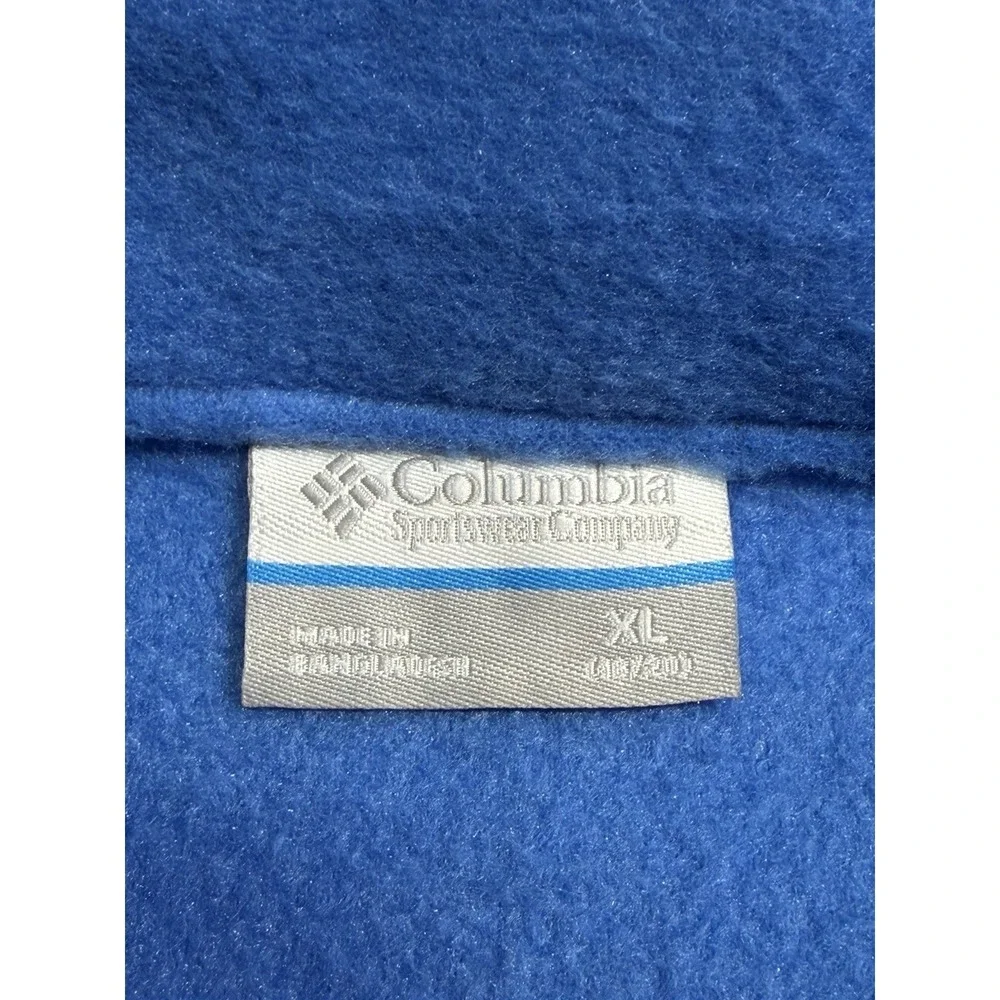NWT Columbia‎ Steens Mountain Blue Fleece Full Zip Jacket Size Youth XL